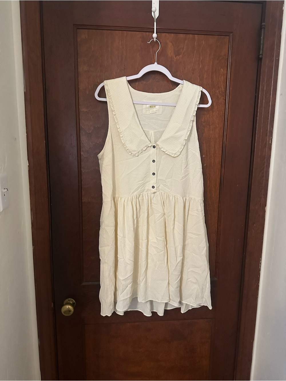 Anthropologie Maeve Collared Mini Dress Size L - Picture 3 of 6